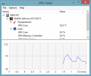 Windows] Temp is a simple minimalistic tool to monitor your graphics card |