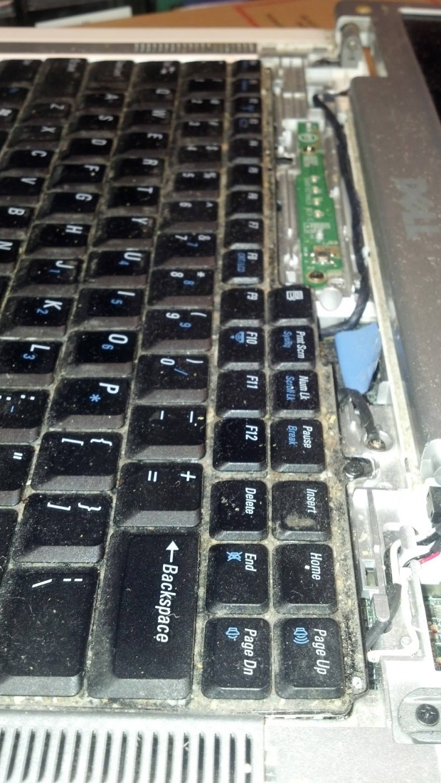 filthy keyboard