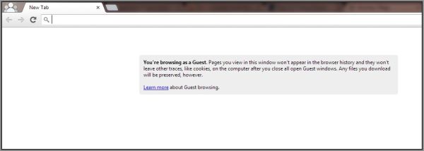 Guest Browsing Mode Chrome 4