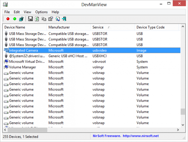 DevManView 1.80 for windows download