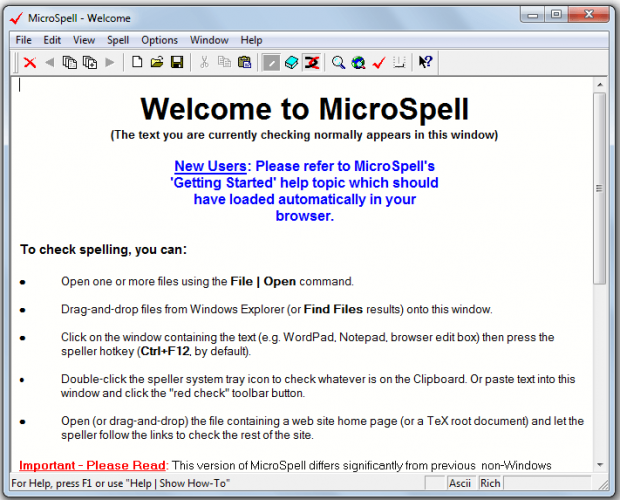 [Windows] Spell check text with MicroSpell, a universal spell checker ...