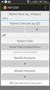 Redirect File Organizer for Android