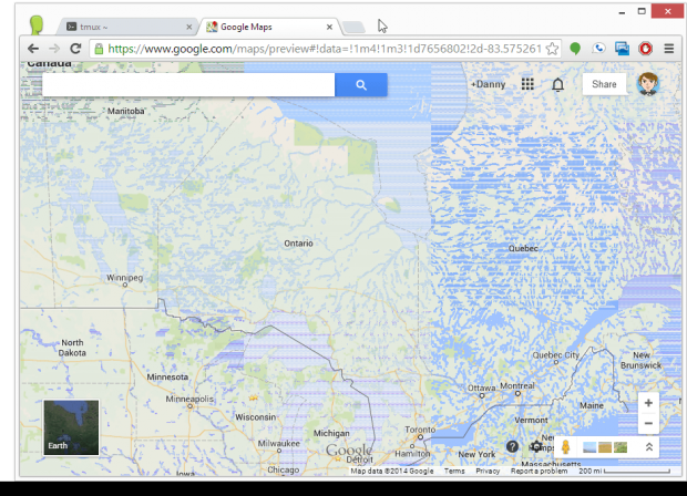 canada google maps
