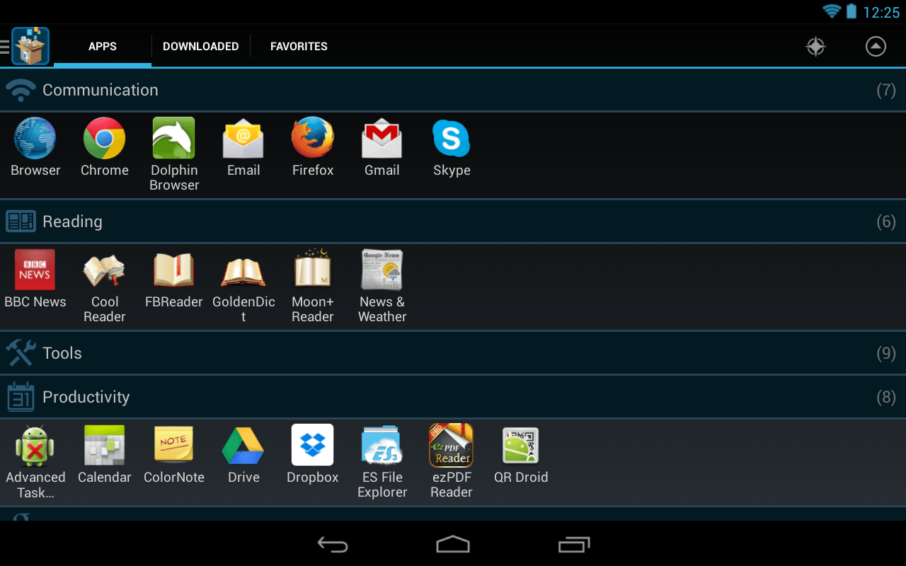 Android Better organize and manage apps with Glextor App ...