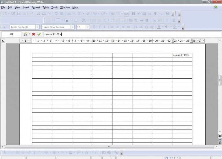 billing software that works with openoffice spreadsheets