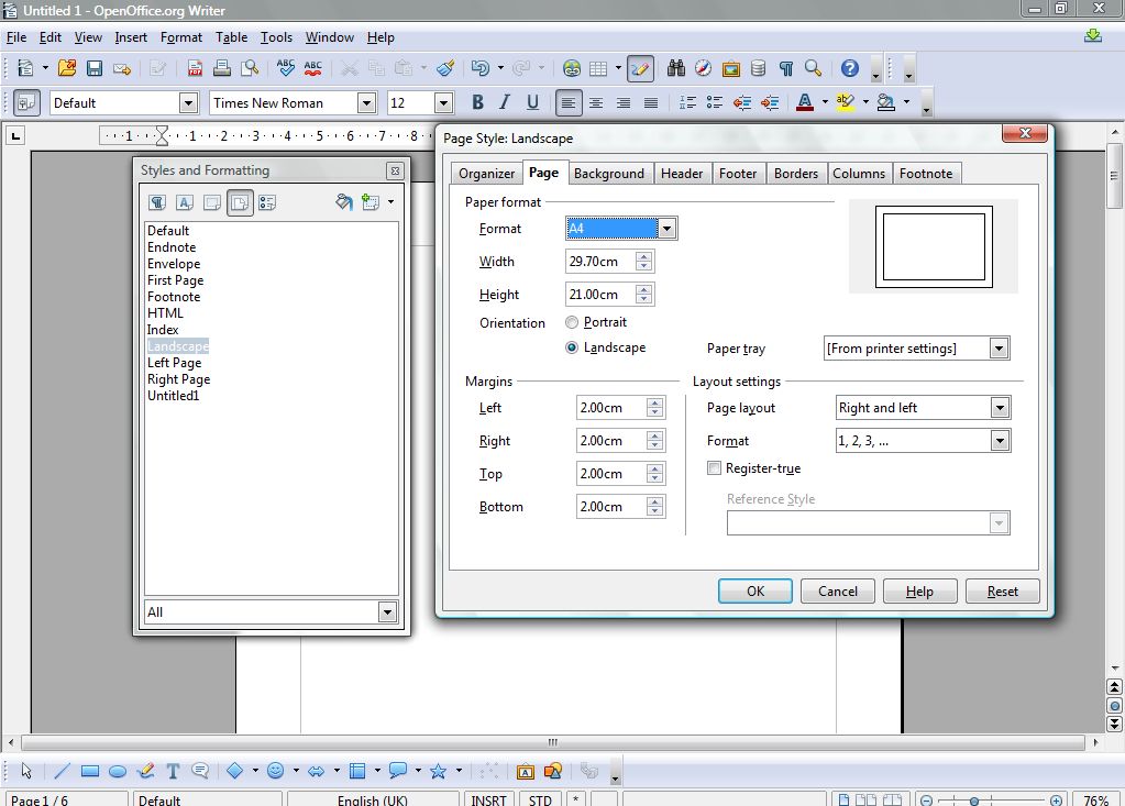 How to create spreadsheets with OpenOffice Writer (not ...