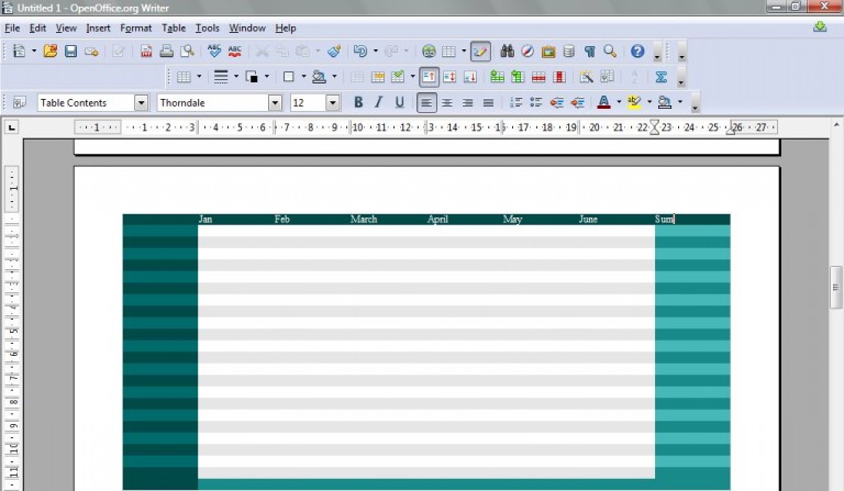 openoffice spread sheet wrap cell