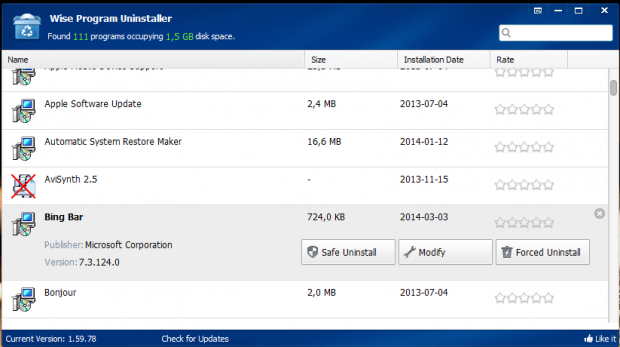 download the new for windows Wise Program Uninstaller 3.1.3.255