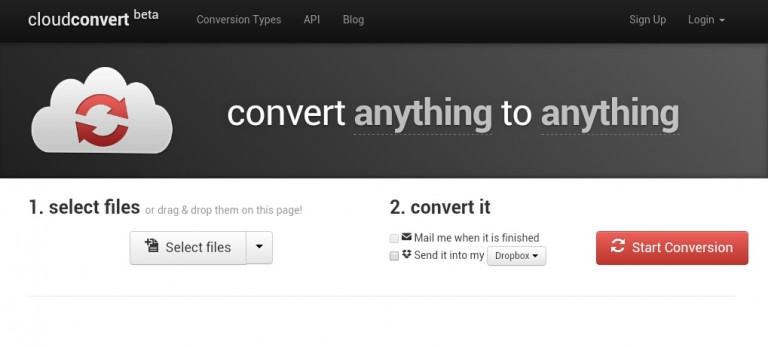 [Web] Convert “anything To Anything” With CloudConvert [Chrome] | DotTech