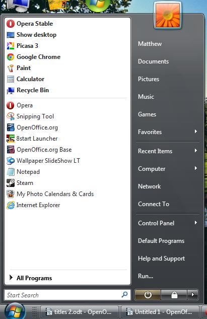Large Icons Vista Taskbar