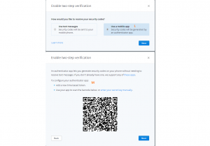 dropbox sign in with google authenticator not working