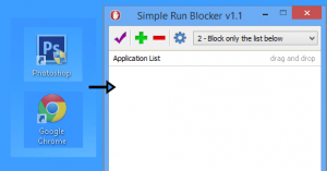 Simple Run Blocker for Windows