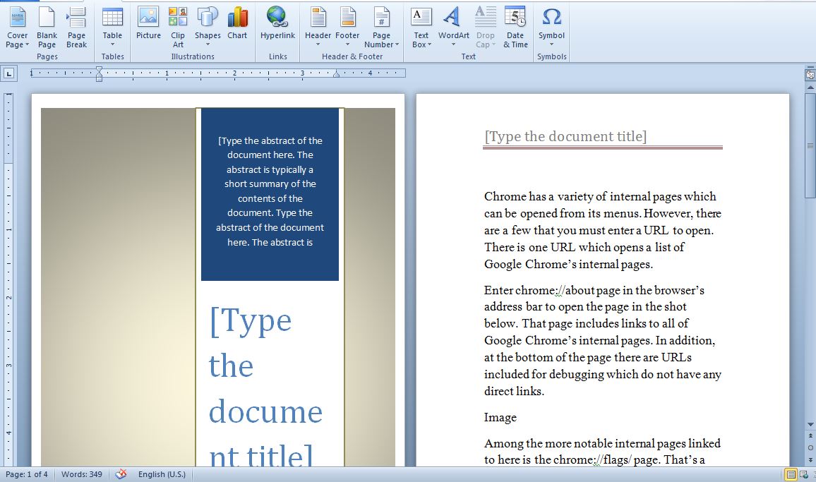 create booklet in word for mac