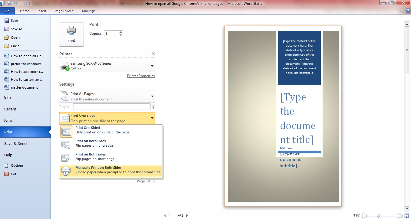 How To Create A Booklet In Microsoft Word Youtube - Gambaran