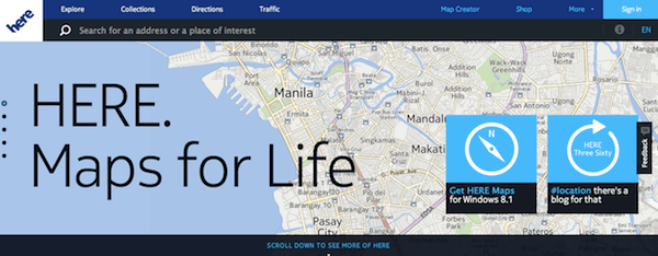 nokia here maps for life