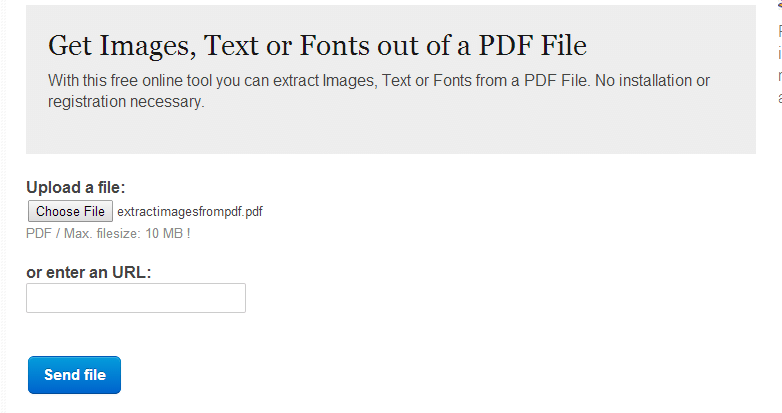 Extract Images from PDF