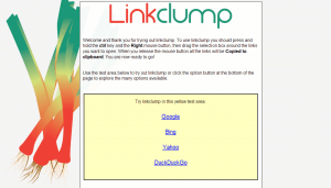 Linkclump for Chrome