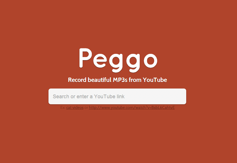 youtube to mp3 peggo