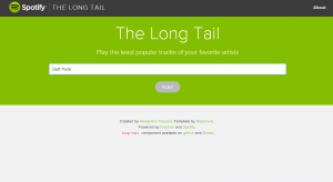 The Long Tail for Web