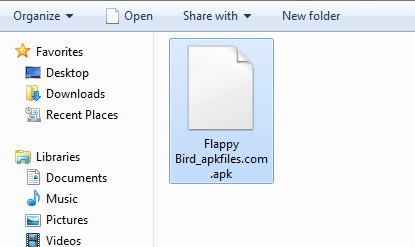 APK file sample