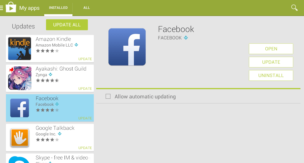 Restore Facebook Chat on Android