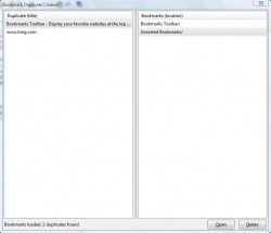 best easy bookmark duplicate finder and remover