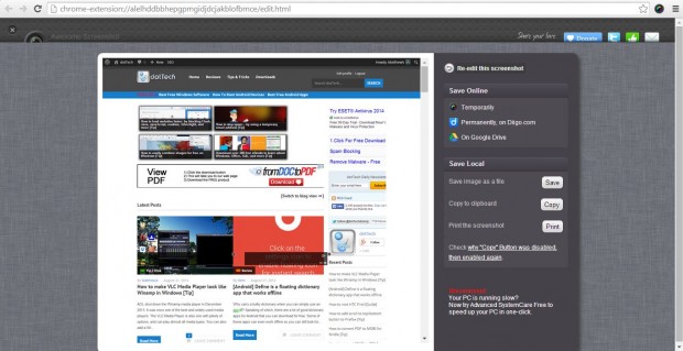 google chrome shot3