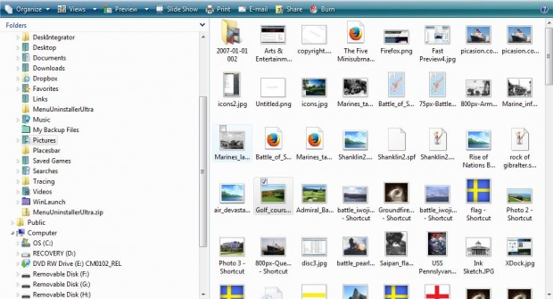 windows explorer file