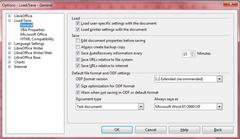 how-to-select-an-alternative-libreoffice-default-file-format-tip