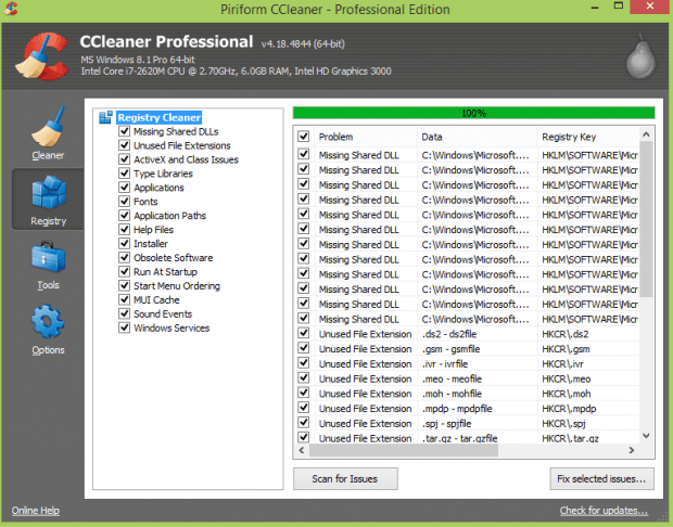 after download ccleaner to tablet where is it