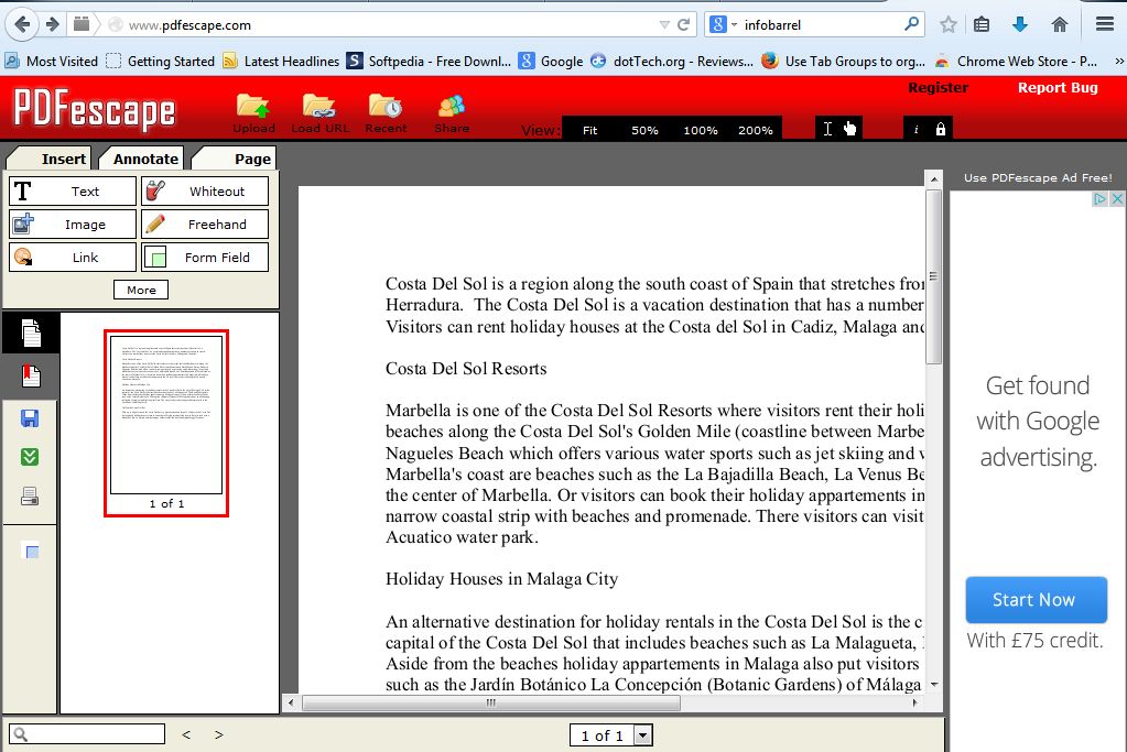 add text to pdf free download