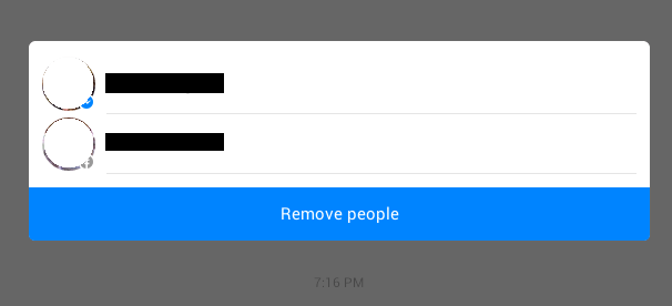 remove users from group chat Facebook c
