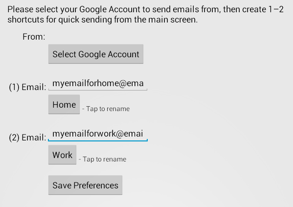 send email reminder android