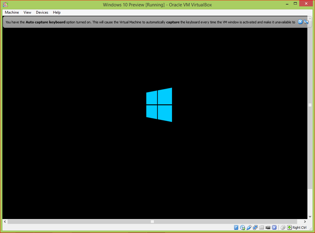 how to setup virtualbox windows 10