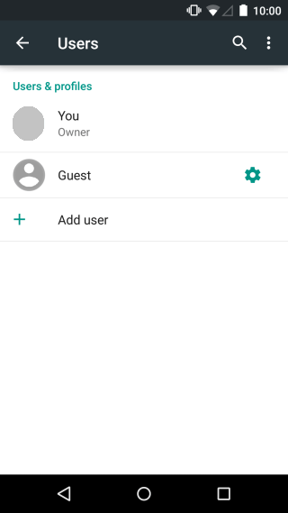 add a new user account android lollipop