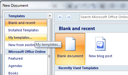 create flash cards in MS Word d