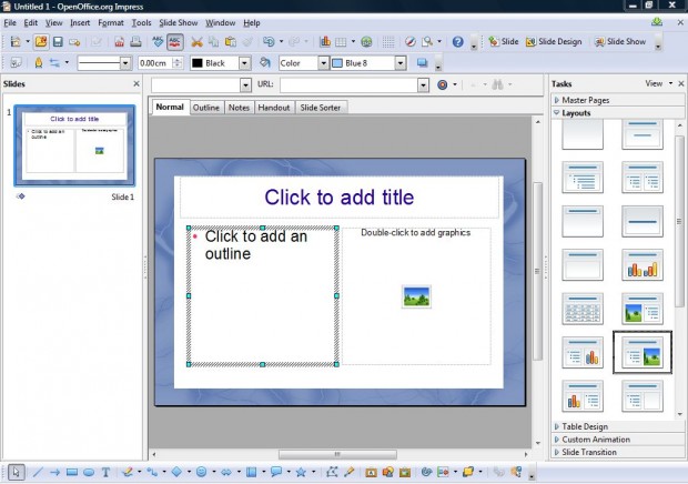 how to insert video in open office presentation