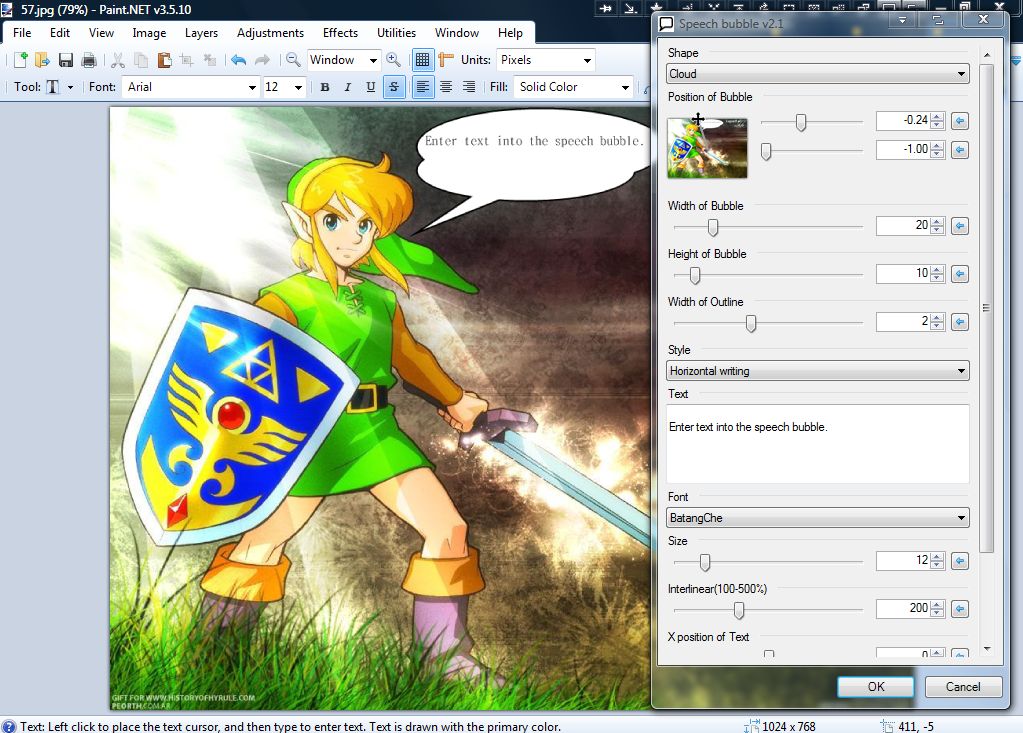 How To Add Speech Bubbles To Images In Paint Net Tip Dottech - how to make a roblox icon without paint.net