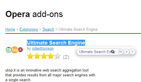 Ultimate Search Engine4