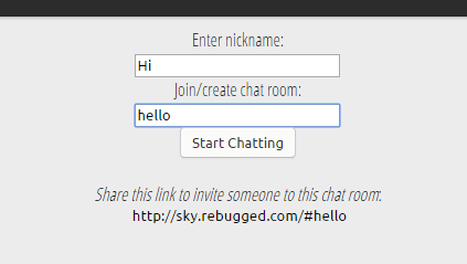 create online chat room