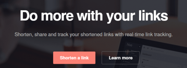 hive online link shortener with real-time tracking