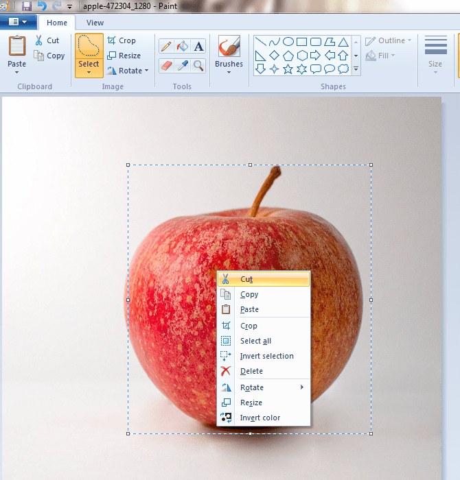 make background transparent in paint 3d