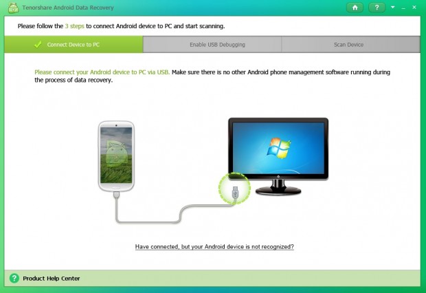 connect-android-device