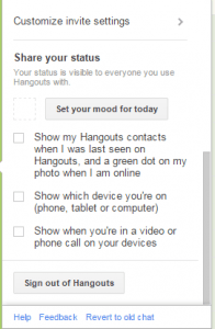 remove hangouts from gmail