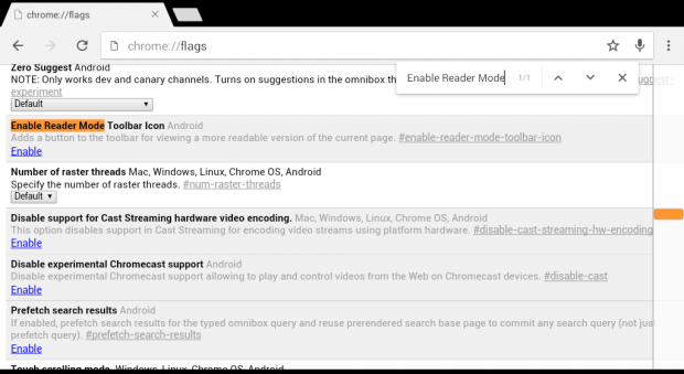 Reader Mode Chrome Android
