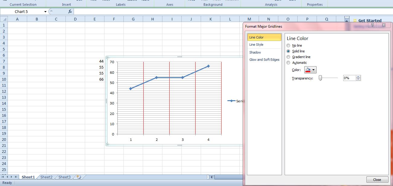 How To Add Gridlines To Excel Graphs Tip DotTech