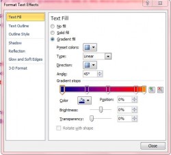 How to add color gradients to text in Word 2010/13 documents [Tip ...
