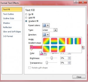 How to add color gradients to text in Word 2010/13 documents [Tip ...