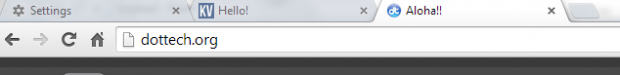 rename tab titles in Chrome c
