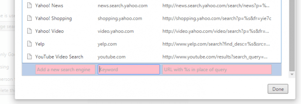 search YouTube from address bar in Chrome b